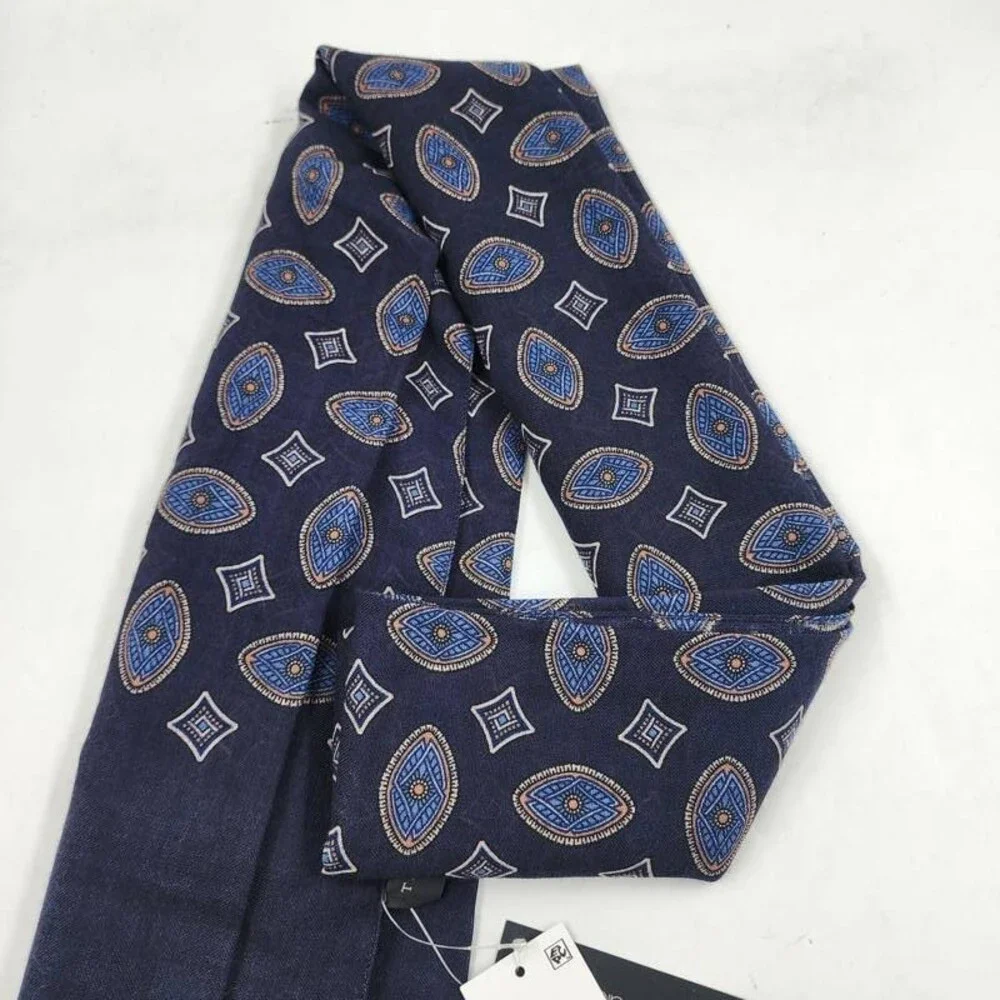 The Men's Store at Bloomingdale's Mantero Geometric Italian Wool Scarf OS Multi